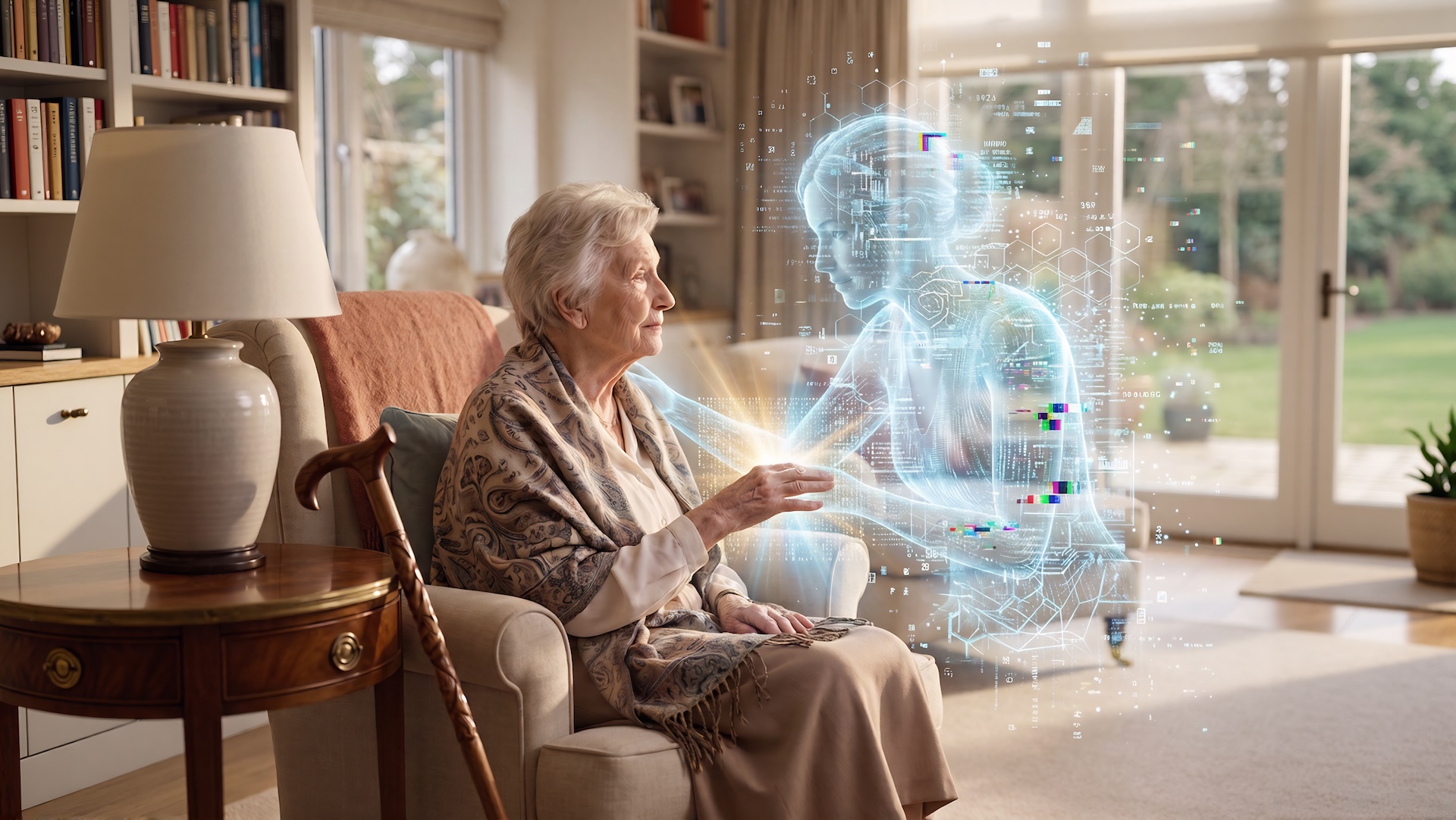 AI Medical Assistant Hologram